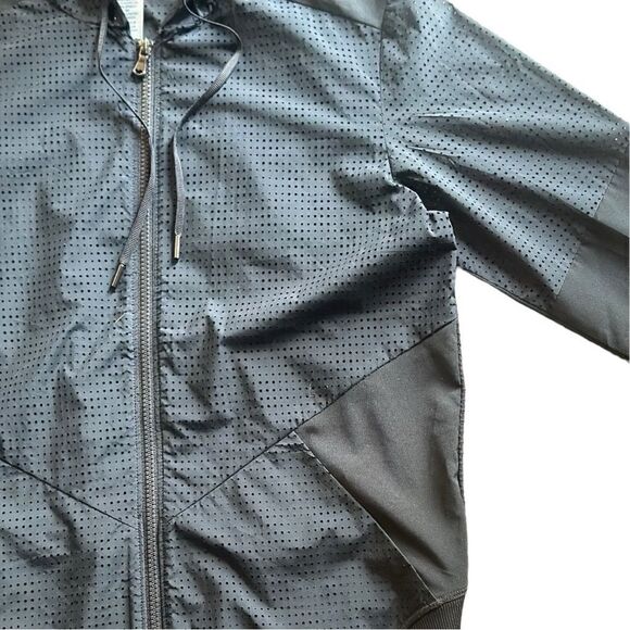 C9 Champion Black Hooded Lightweight Mesh Jacket Size Small - Picture 2 of 11